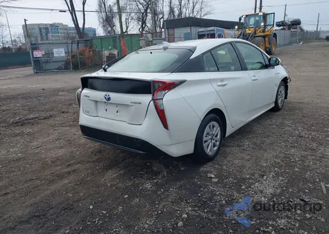 2016 Toyota Prius Two из США, поврежденный, VIN JTDKBRFU1G3019084